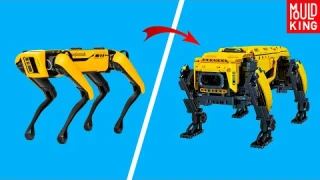 РОБОТ СОБАКА BOSTON DYNAMICS ОТ MOULD KING 15066 ОБЗОР