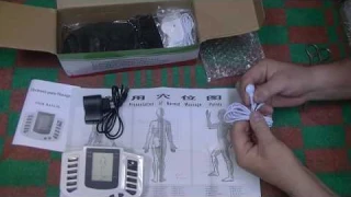 JR 309   Массажер импульсный иглоукалывания терапии тапочки + 8pads + коробка
