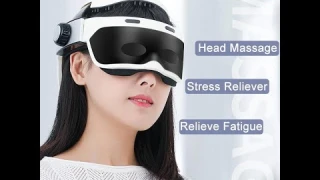 Массажер шлем для головы и глаз  с воздушной компрессией  Scalp Brain Relax MS2900