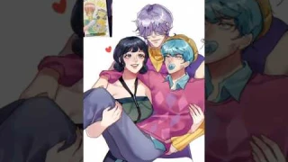 Movie VS Fan Art 👀✨❤️ #kpopdemonhunters #zoey #mystery #baby #zoeystery