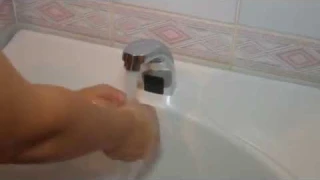 Автоматический бесконтактный смеситель для раковины