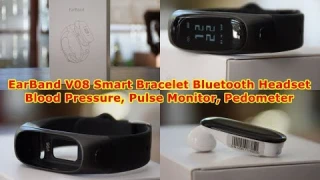 รีวิว EarBand v08 Smart Bracelet Bluetooth Headset