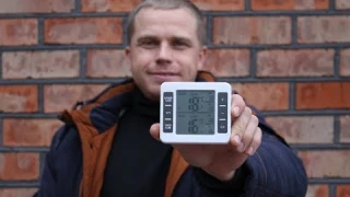 Цифровой термометр с aliexpress для виноградаря. С Новым Годом!!!