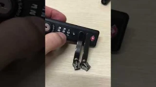 Популярный кодовый замок для чемодана