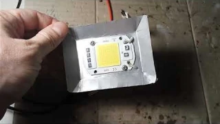 Светодиодный чип COB Smart 220В 50Вт IP65 высокой мощности, уличный прожектор