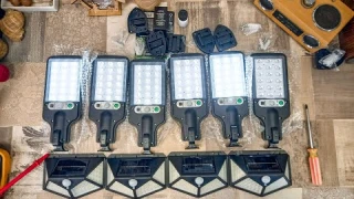 Светят или нет фонари с AliExpress на солнечной батарее? Часть 3