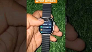 T900 Ultra Wrist Awake On 🔥 Smartwatch #smartwatchclub #t900ultra #shortfeed #viral #tech #trending
