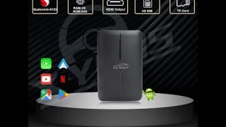 CP-508 CarPlay Smart Box ，Qualcomm 6125 , 8-core , much faster !!! Mini HDMI out 4G LTE & TF Card