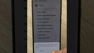 Uninstalling PayJoy Method!