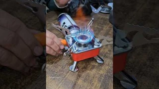 Mini Gas Stove 😱 Mountain King 🔥 #shorts