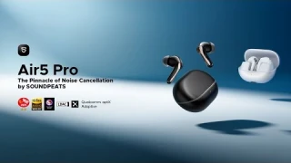 📢New | SOUNDPEATS Air5 Pro Hi-Res True Wireless Earbuds with Flagship Adaptive ANC