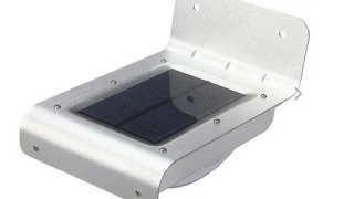 Солнечный светодиодный светильник с датчиком движения