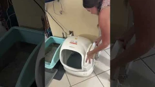 Meowant SC02 large Automatic cat litter box never scoop poop again #automaticlitterbox #catlitterbox