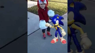 sonic destroys knuckles