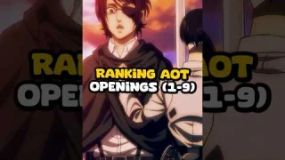Ranking Every AOT Opening (1-9)