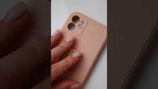 Чехол-накладка с подставкой/держателем с мягкой подкладкой WAVE Light Color Ring iPhone 12 pink sand