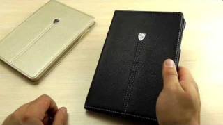 ОБЗОР: Шикарный Кожаный Чехол-Подставка для iPad Mini 1/ Mini 2/ Mini 3 серия "Noble" "XUNDD"