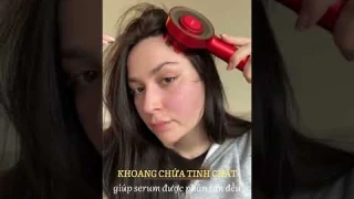 Cách mọc tóc nhanh chóng với lược điện massage da đầu Breo Scalp 3