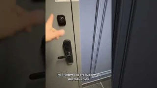 Сейф или отпечатки пальцев? #защита #ремонтквартир #дверь