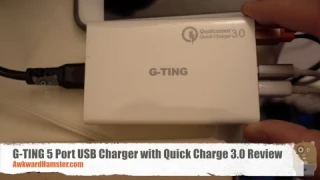 G-TING 5-Port USB Charger with Quick Charge 3.0 Review
