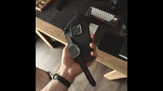 SwitchEasy высококачественный силиконово-кожаный ремешок для ваших Apple Watch