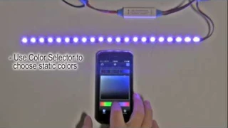 Waterproof Mini Bluetooth Controller for 5-24VDC RGB LED Lights  - EcolocityLED.com