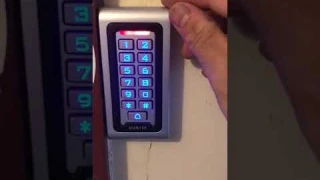 Замена кода на кодовой панели