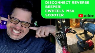 How to disconnect the reverse / horn beeper on the EWheels EW M50 Scooter