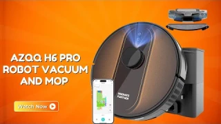 Enjoy a Cleaner Home Every Day – AZQQ H6 Pro Robot Vacuum and Mop – REVIEW