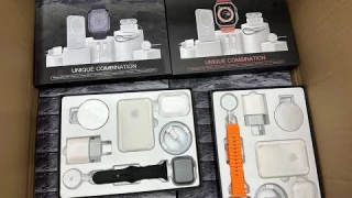 Подарочный  набор 6 в 1 - Watch 8 Ultra/Watch 8 - AirPods 2 (премиум) розница/опт