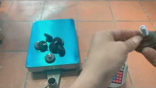 Hướng dẫn sử dụng cân đếm THC, hiệu chỉnh độ chính xác của cân bàn đếm THC - C01 60kg,100kg,300kg