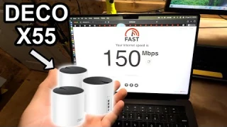 I'm 4 DECO X55 Mesh Nodes DEEP (TP-Link Deco X55 3 Month Review)