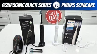 AquaSonic vs Philips Sonicare Electric Toothbrush COMPARISON