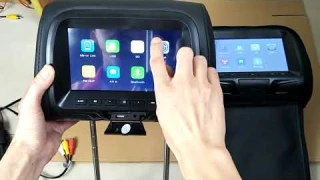 автомобильный подголовник, 7-дюймовый сенсорный экран 1024*600, Али Экспресс, ali express