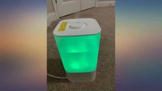 Humidifiers Top Fill Odec 2.5L Cool Mist Humidifier with 7-Color LED Night Lights, review