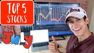 The Top 5 Best Stocks I'm Buying July 2017 | Penny Stocks For Beginners