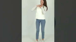 482DS20191799 Жилет DASTI Montblanc белый