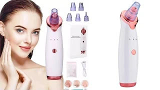 Вакуумный очиститель лица CkeyiN Noir Blackhead NY3 – убирает черные точки, акне, угревую сыпь