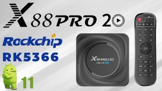 X88 Pro 20 Rockchip RK3566 Android 11 TV Box Review