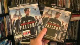 Mission Impossible FALLOUT 4K BLU RAY REVIEW + Unboxing