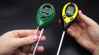 Измерители кислотности почвы ph 3 в 1 и ph 4 в 1