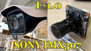 Камера работает НОЧЬЮ В ЦВЕТЕ БЕЗ ИК.Фиксация ЛИЦА и ЧЕЛОВЕКА!!