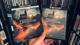 Fantastic Beasts: The Secrets of Dumbledore 4K UHD Blu Ray REVIEW + Unboxing / Menu