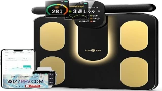 Runstar Smart Scale FSA or HSA Eligible 8 Electrodes Digital Bathroom Scale Review
