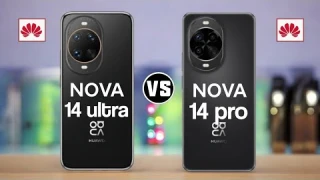 Huawei Nova 14 Ultra vs Huawei Nova 14 Pro