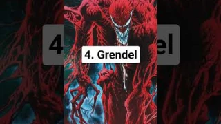 TOP 5 MOST POWERFUL SYMBIOT| VENOM | CARNAGE | KNULL | SPIDERMAN | #shorts #marvel #venom
