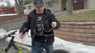Have you ever bought a fingerprint steel cable bike lock? This video shows you how to use it