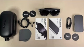 Rokid Max2 & Rokid Station2 Quick Unboxing and Testing, A Clevery Designed Spatial Computeing Kit.