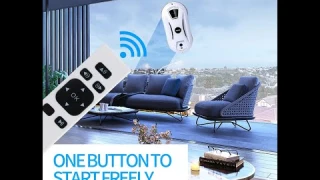 Window Cleaning Robot Electric Glass Limpiacristales Remote Control Home #cleaninghacks #shorts