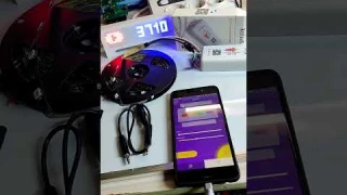 Демонстрация работы музыкального BlueTooTh контроллера с функцией цветомузыки 20 декабря 2022 г.